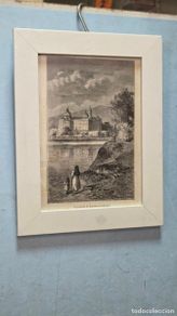 Art: cuadro con grabado antiguo